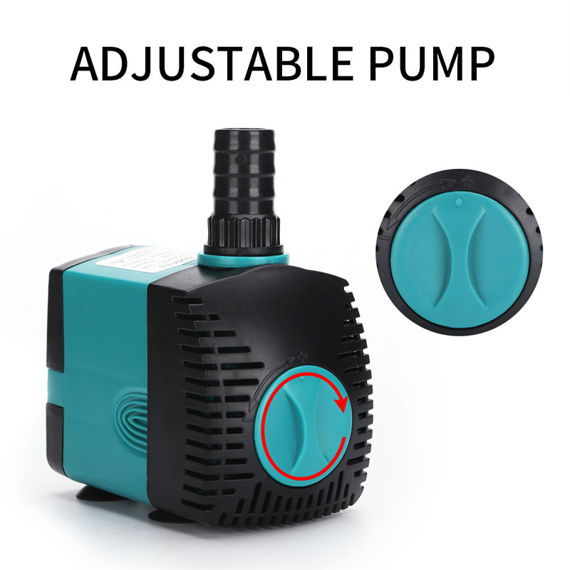 Aquael Filter Fzn - 60/50/35/25/15/10/6/3W Ultra-Quiet Submersible Water Fountain Pump