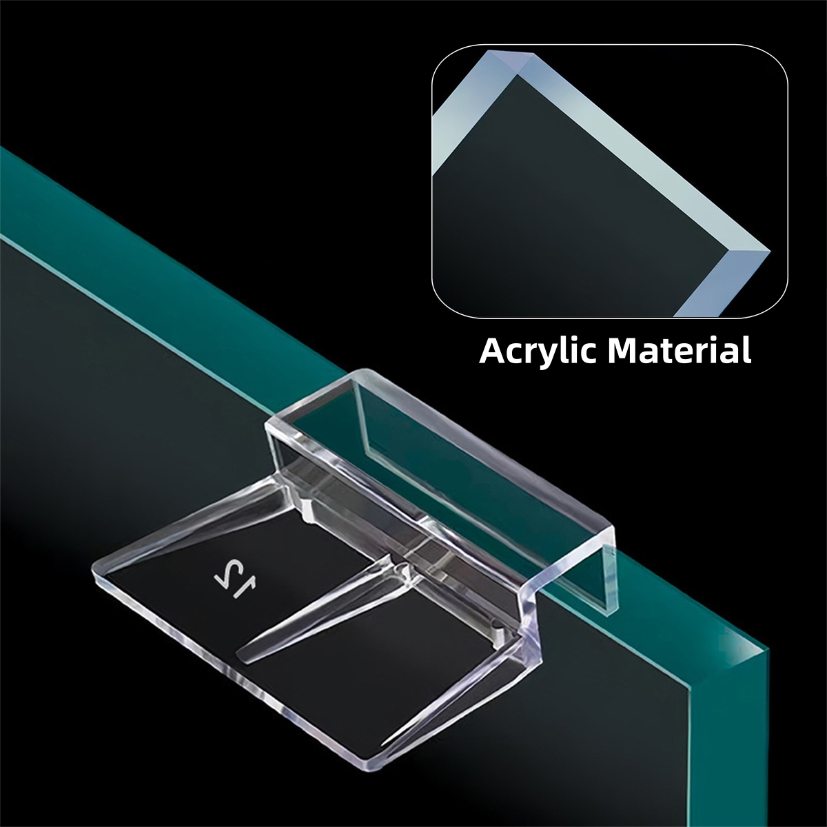 10Pcs Transparent Acrylic Fish - Aquael Filter Fzn ulasan dan harga