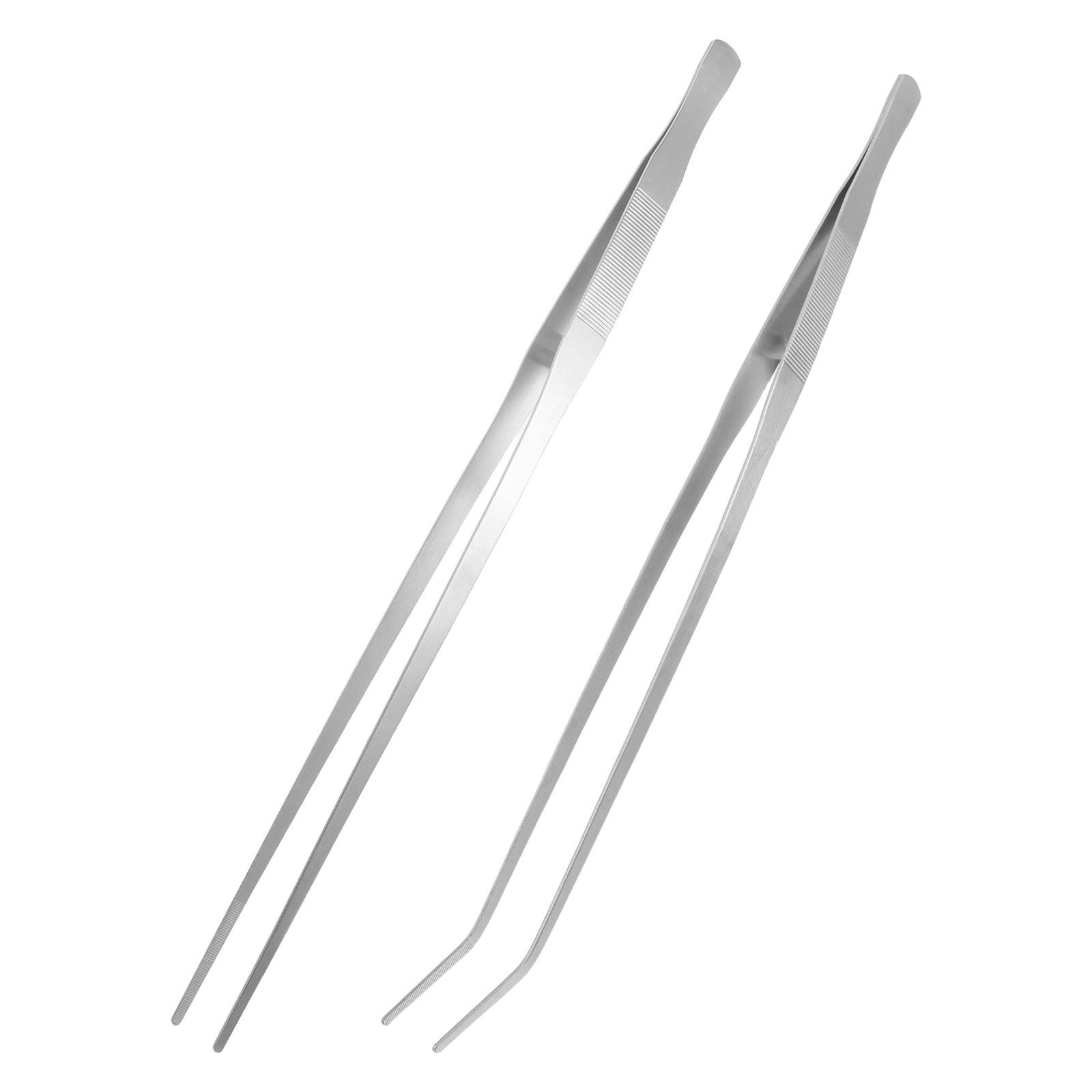 2Pcs Long Tweezers Stainless S - Feeding Tong Stainless ulasan dan harga
