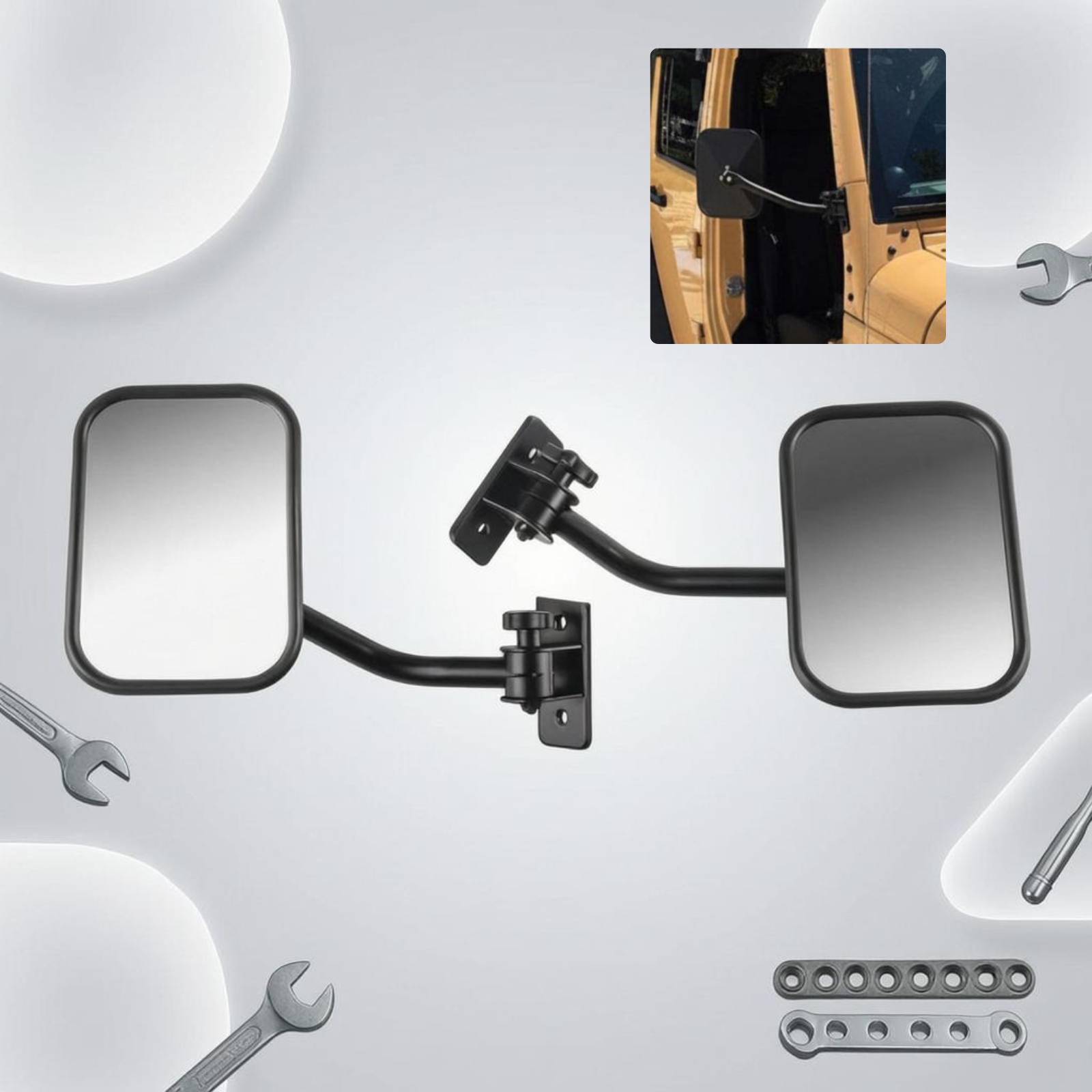 Specchietto Off Road Door Hing - Glass Door Hinge ulasan dan harga