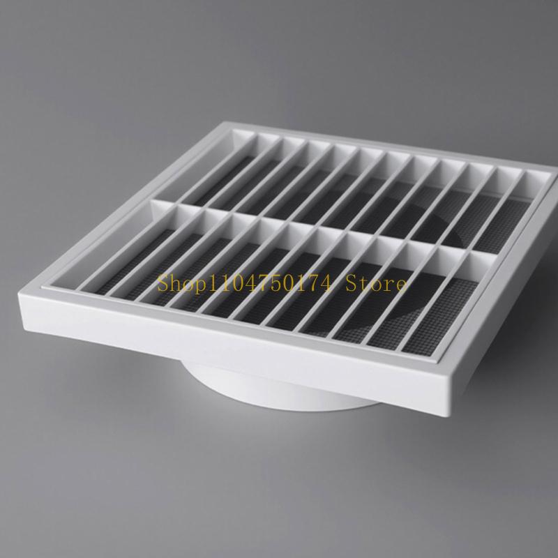 Plastic Square Air vent Louver - Screen Top Mesh ulasan dan harga