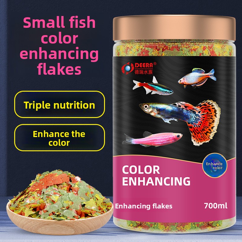DEERA Tropical Fish Flakes, Un - Tetra Food Tropical Flakes ulasan dan harga