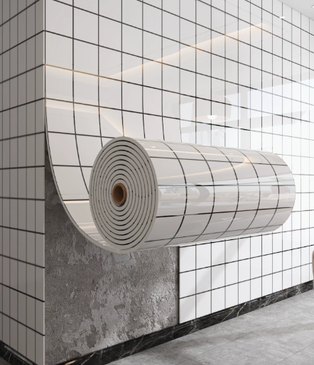 Waterproof Self-Adhesive Marbl - Pvc Panel Background ulasan dan harga