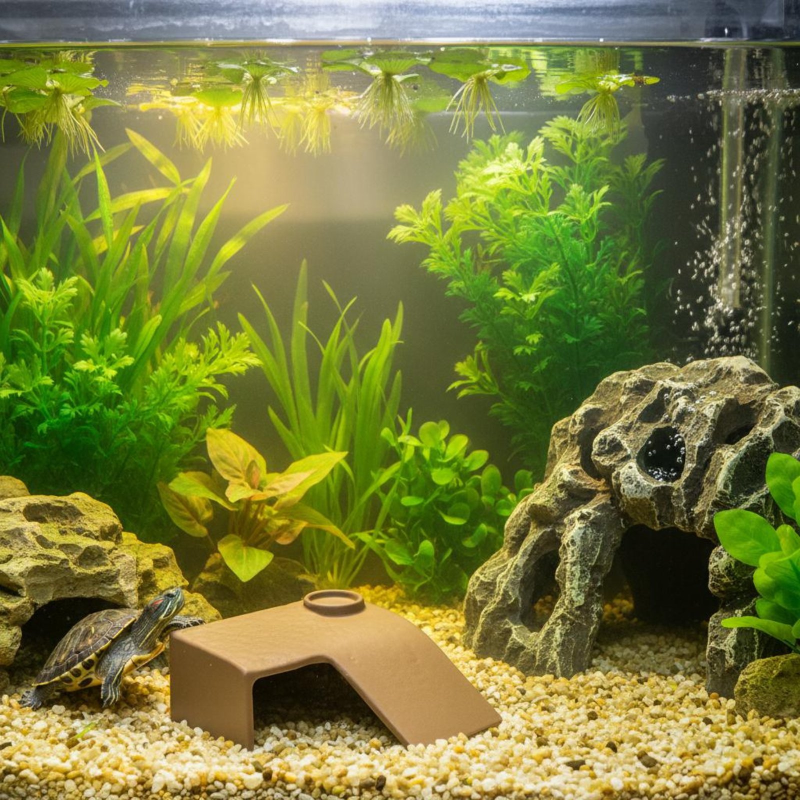 Basking Cave Platform Two-Way  - Hide Cave Ceramic ulasan dan harga