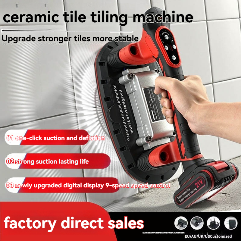 9 Gears Adjustable Tile Vibrat - Ceramic Tile Floor ulasan dan harga