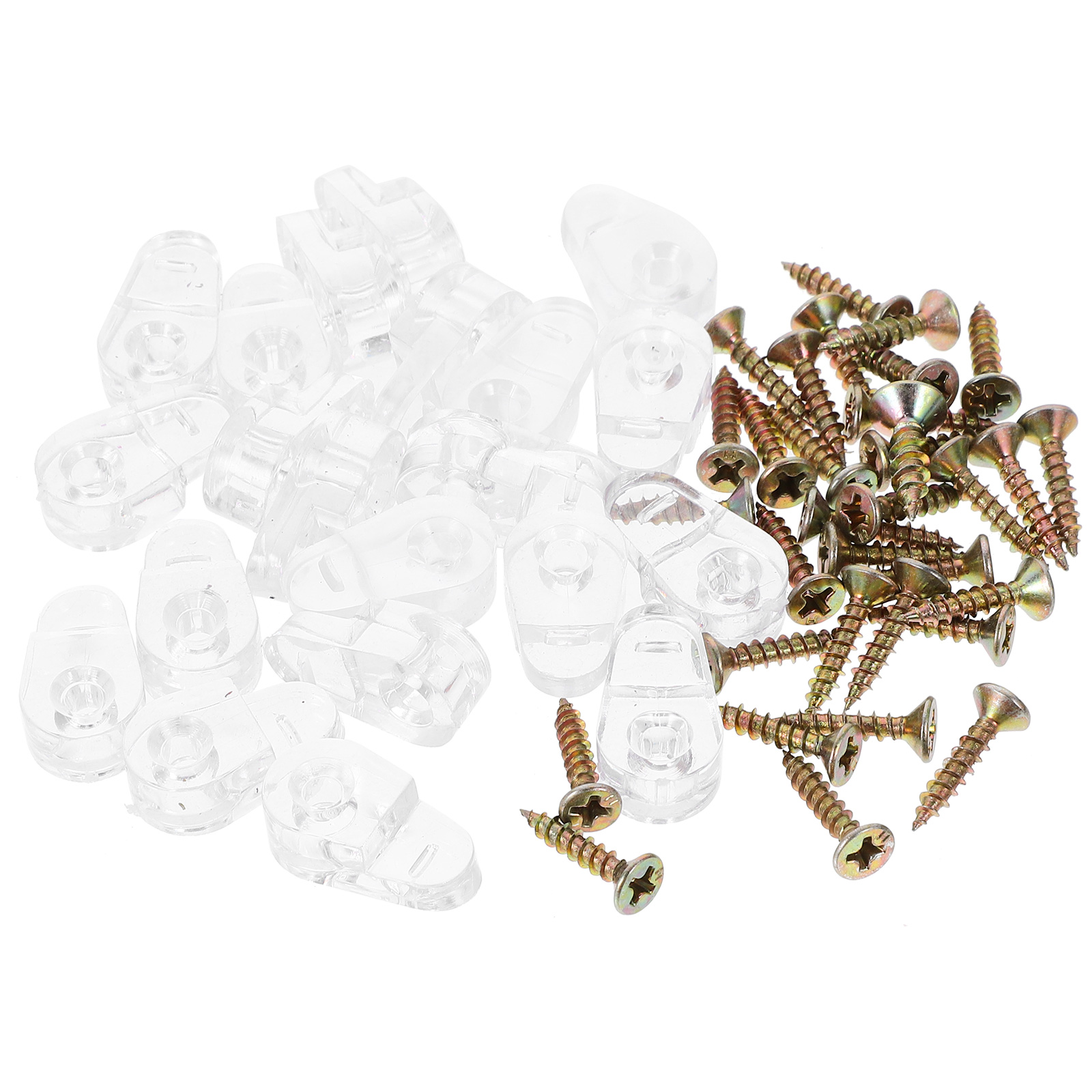 20Pcs Glass Door Clips Fixing  - Glass Door Hinge ulasan dan harga