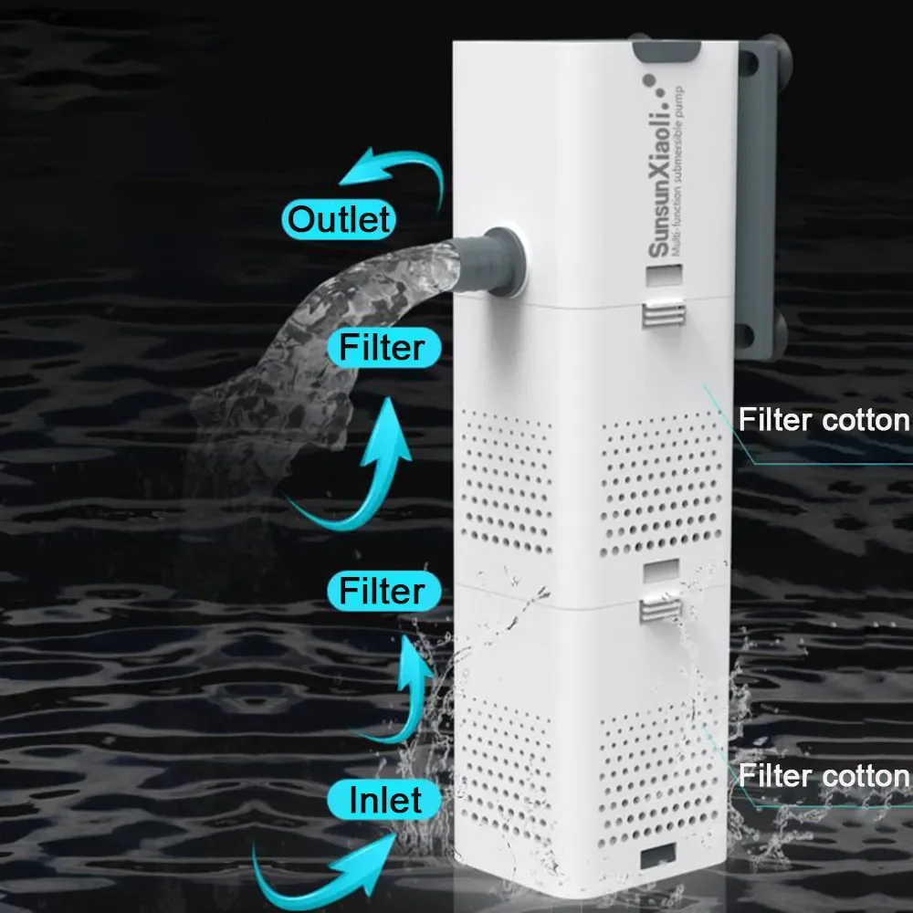 3 In 1 Aquarium Filter Pump Aq - Aquael Filter Fzn ulasan dan harga