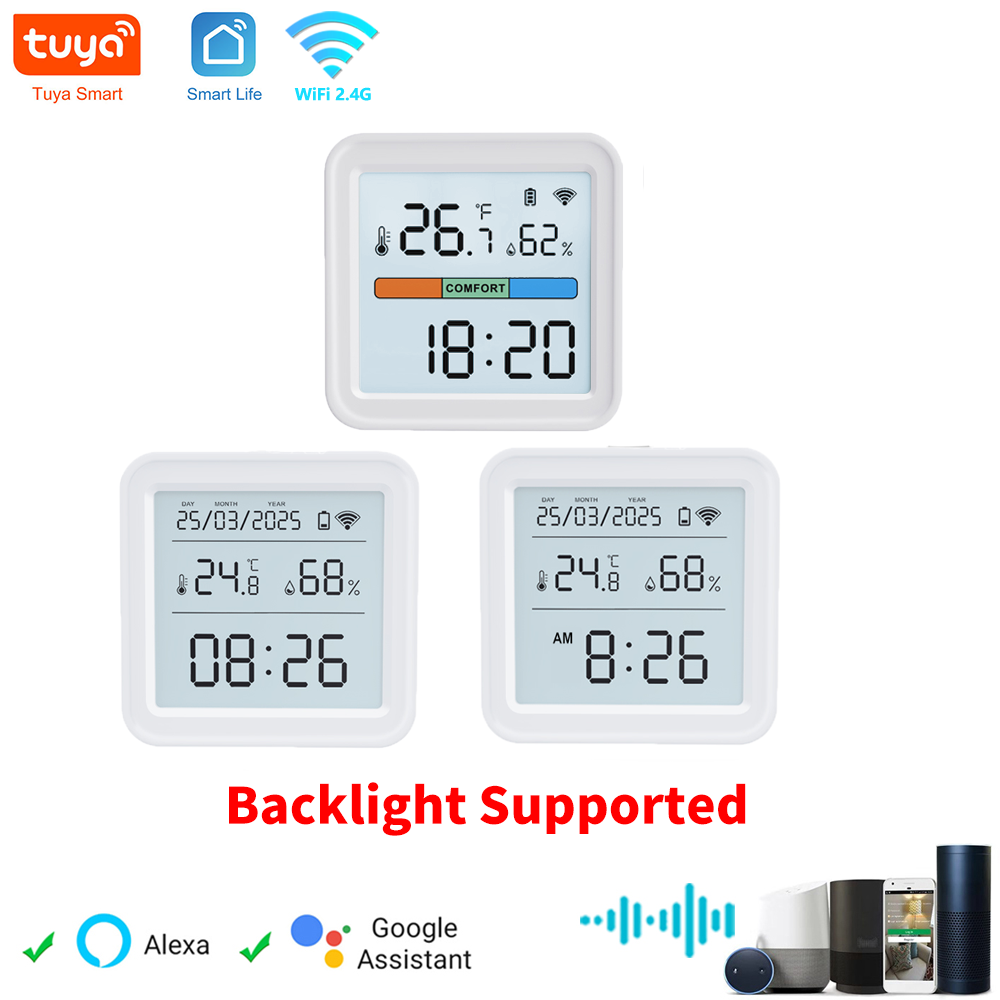 Tuya WIFI Temperature Humidity - Digital Hygrometer Probe ulasan dan harga